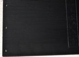Mudflaps for Kenworth 24x30 Black White 3/8 Thick Rubber Rib Back MKW-2430 Pair