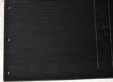 Mudflaps for Kenworth 24x30 Black White 3/8 Thick Rubber Rib Back MKW-2430 Pair