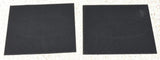 Front Fender Mud Flaps for Peterbilt 16x14 Black Red 3/8" Rubber MP-1614 -Pair