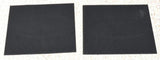 Front Fender Mud Flaps for Peterbilt 16x14 Black Red 3/8" Rubber MP-1614 -Pair