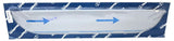 RW Top of Door Trim Chopped Look for 379 Peterbilt 2005+ 304 Stainless #N30434