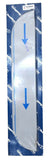 RW Top of Door Trim Chopped Look for 379 Peterbilt 2005+ 304 Stainless #N30434