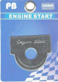 HTS Switch Plate for Peterbilt Engine Start Stainless Engraved #PB-2003