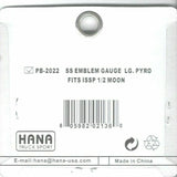 HTS Gauge Emblem for Peterbilt Pyro Pyrometer Large PB-2022