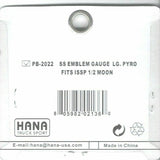 HTS Gauge Emblem for Peterbilt Pyro Pyrometer Large PB-2022