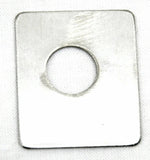 HTS Toggle Switch Plate Peterbilt Trailer Hot Line Stainless Engraved #PB-2038