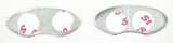 Gauge Emblems for Peterbilt Speedometer & Tachometer Stainless HTS PB-2046 Pair