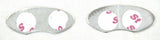 Gauge Emblems for Peterbilt Speedometer & Tachometer Stainless HTS PB-2046 Pair