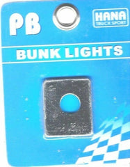 HTS Toggle Switch Plate for Peterbilt Bunk Lights Engraved #PB-2050