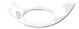 Gauge Emblem Trio for 2006 & up Peterbilt Stainless Etched W/Cutout #PB-2056