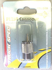 Truck Spec PL259 Coax Connector with UG175 Reducer TSPL-2595 Each