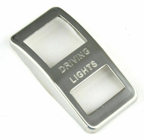 Rocker Switch Trim for Western Star Driving Light Stainless Etched WP-WS-39
