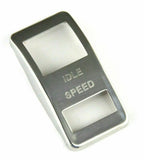 Rocker Switch Trim for Western Star Idle Speed Stainless Etched WP-WS-54