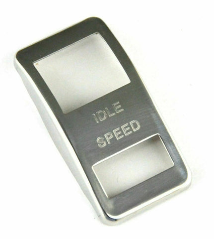 Rocker Switch Trim for Western Star Idle Speed Stainless Etched WP-WS-54