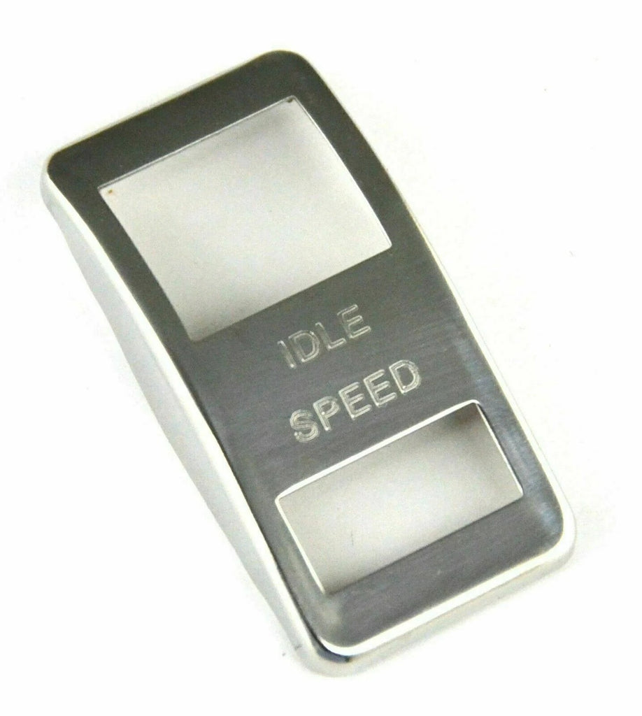 Rocker Switch Trim for Western Star Idle Speed Stainless Etched WP-WS-54