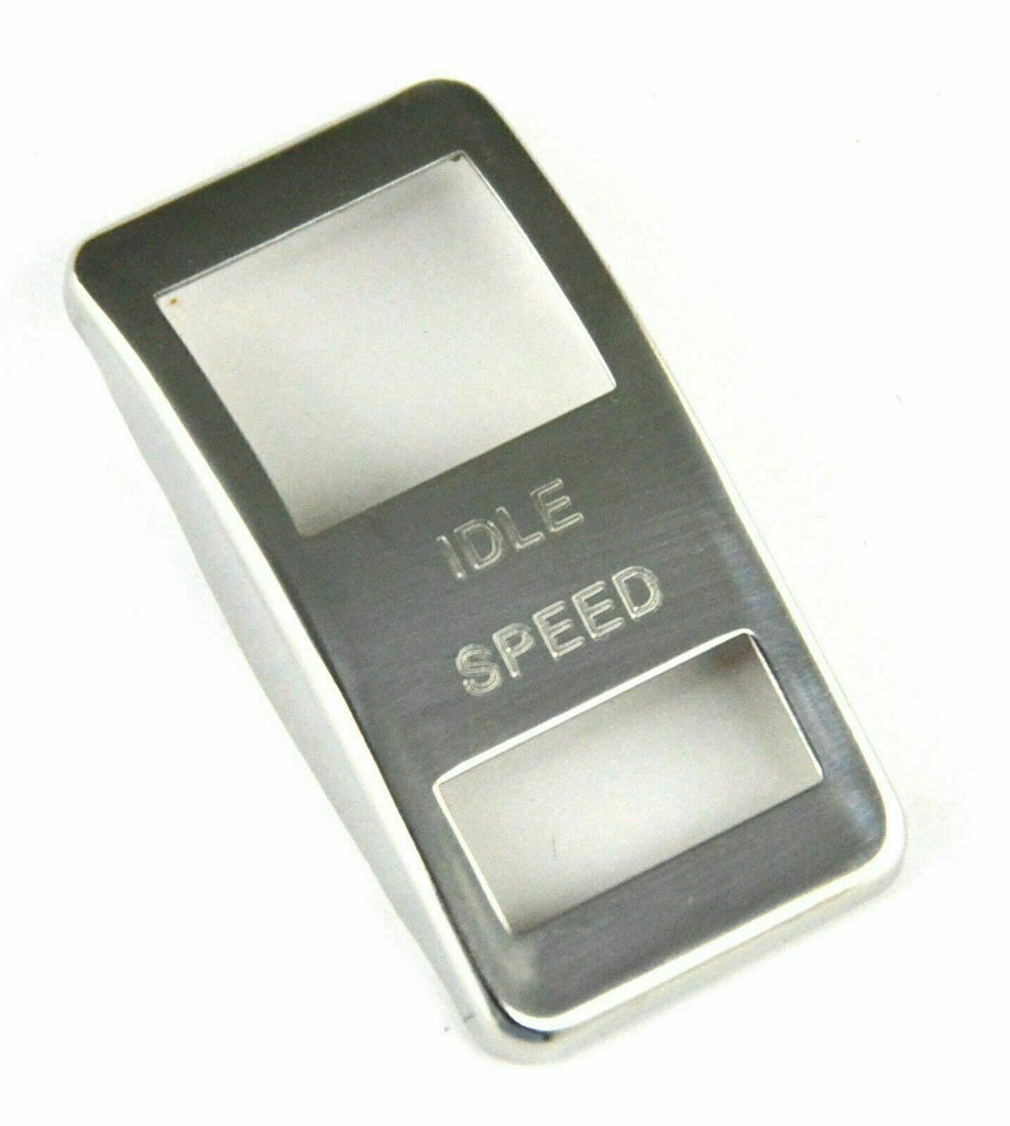 Rocker Switch Trim for Western Star Idle Speed Stainless Etched WP-WS-54