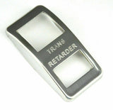 Rocker Switch Trim for Western Star Trans Retarder Stainless Etch WP-WS-64