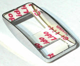Rocker Switch Trim for Western Star Engine Diagn Chrome Plastic HTS#WS-4010