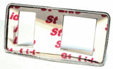 Rocker Switch Trim for Western Star Cruise Control Chrome Plastic HTS#WS-4014