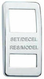 Rocker Switch Trim for Western Star Cruise Control Set/Decel Plastic HTS#WS-4019