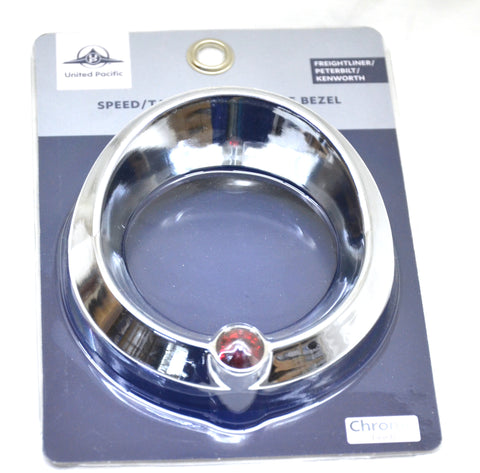 Gauge Cover for Pre 2005 Peterbilt Speedometer or Tachometer Red UP#40670 Each