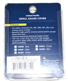 UP Small Gauge Cover for Peterbilt 2006 & up Chrome Visor Green Jewel #40682 Ea.