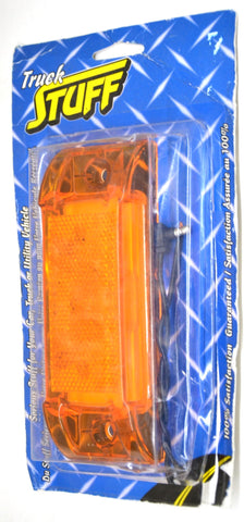 Truck Stuff Super 21 Clearance/Marker Light Amber 6 x 2-1/4" 96-21002 Each