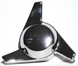 Hub Cap Spinner 3 Bar Left Hand Plastic 1-1/2" Wing, 1 Stud Mount GG#90317 Each