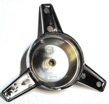Right Hand Hub Cap Spinner 3 Straight Bar Chrome Plastic 1 Bolt GG#90312 Each