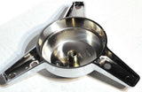 Right Hand Hub Cap Spinner 3 Straight Bar Chrome Plastic 1 Bolt GG#90312 Each