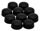 Hex Head Bolt Nut Cover for 7/16" Wrench or Socket Black PD#7/16-180 Set of 10