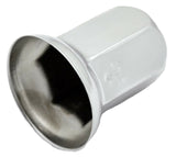 Lug Nut Covers 33mm Standard Flange Push-On Chrome 2 1/2" GG#10249 Set of 60