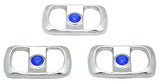 Rocker Switch Covers for Freightliner Blue Jewel Plastic UP#42050 Set of 3