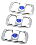 Rocker Switch Covers for Freightliner Blue Jewel Plastic UP#42050 Set of 3