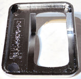 Rocker Switch Cover for Peterbilt Fifth Wheel Plastic Etched SS Plaque UP#40976