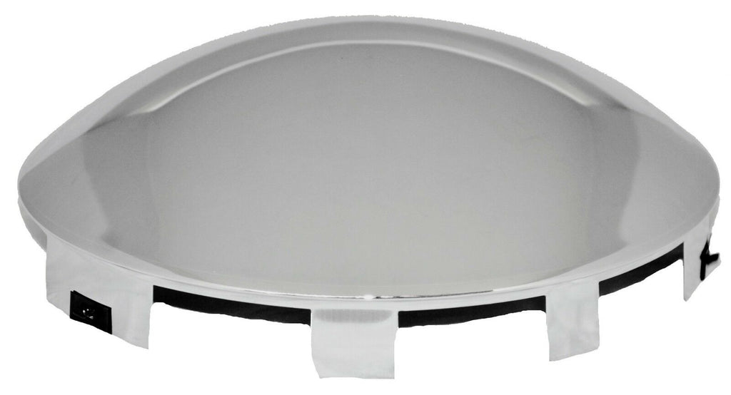 Front Hub Cap Universal Fitment for Aluminum Wheel Chrome 1" Lip GG#10770 Each