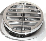 Defroster Vent Round for Kenworth A Model Chrome Plastic UP#41014 Each
