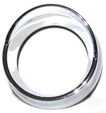 Digital Clock Bezel Cover for Kenworth With Thick Visor Chrome Plastic GG#68660