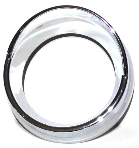 Digital Clock Bezel Cover for Kenworth With Thick Visor Chrome Plastic GG#68660