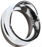 Digital Clock Bezel Cover for Kenworth With Thick Visor Chrome Plastic GG#68660