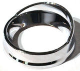 Digital Clock Bezel Cover for Kenworth With Thick Visor Chrome Plastic GG#68660