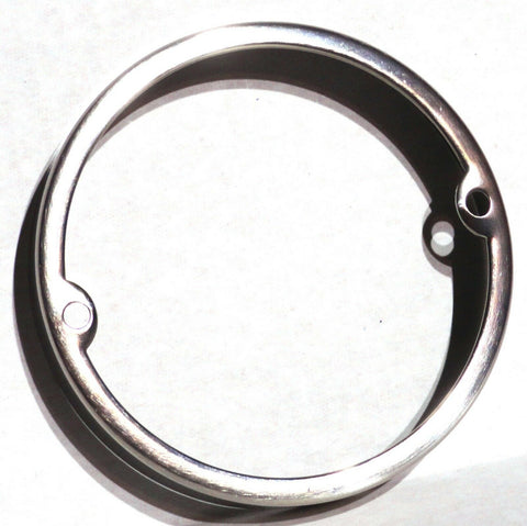 Light Bezel for Peterbilt Top of Cab Glass Lens 3” Stainless Steel UP#30304 Each