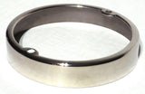 Light Bezel for Peterbilt Top of Cab Glass Lens 3” Stainless Steel UP#30304 Each