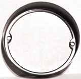 Light Bezel for Peterbilt Top of Cab Glass Lens 3” Stainless Steel UP#30304 Each