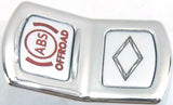 Rocker Switch Cover for Peterbilt 2006 & Newer ABS OFFROAD Translucent HTS#4613