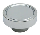 Wipers Dash Knob for 1/4" Shaft Chrome Body 1" Blue/Silver Sticker GG#96321