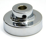 Wipers Dash Knob for 1/4" Shaft Chrome Body 1" Blue/Silver Sticker GG#96321