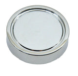 Wipers Dash Knob for 1/4" Shaft Chrome Body 1" Blue/Silver Sticker GG#96321