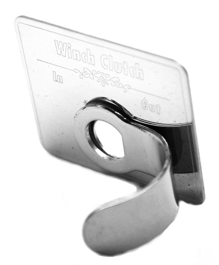 Switch Guard for Kenworth Winch Clutch Stainless Steel Block Letters GG#68616