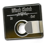 Switch Guard for Kenworth Winch Clutch Stainless Steel Block Letters GG#68616